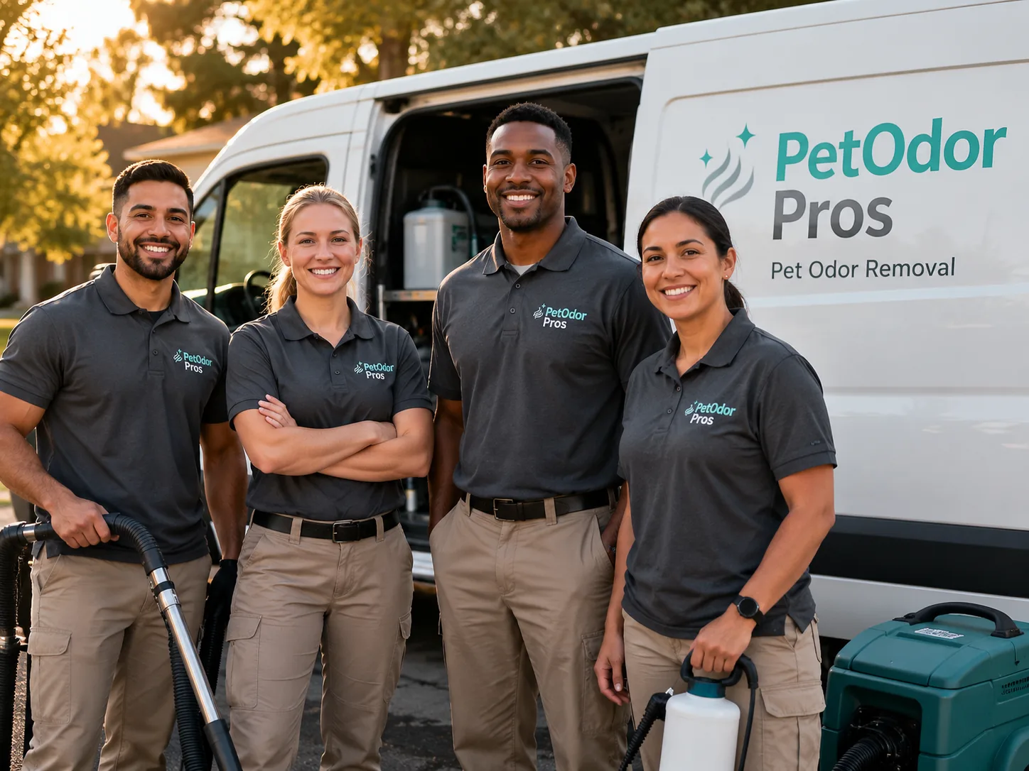 Pet Odor Removal team serving Brandon, TX